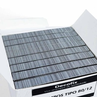 Grampos Industrial Decofix 80/12 - 10.000 unidades em Oferta na Shopee