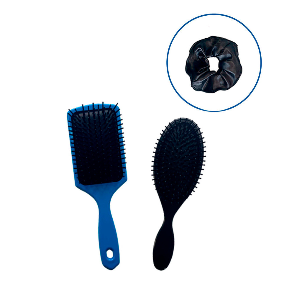 Kit Escova Raquete Almofadada e Escova Almofadada Oval com Xuxinha em Oferta na Shopee