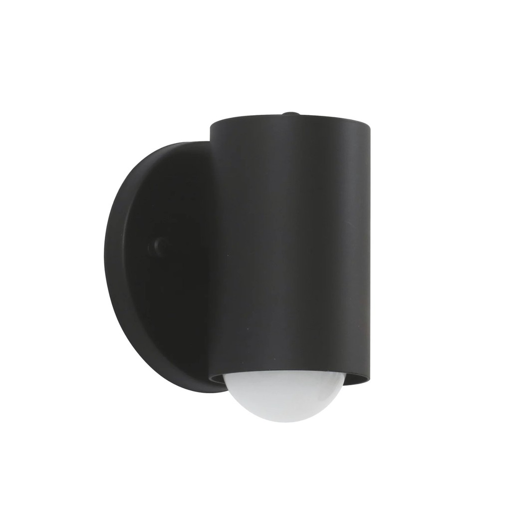 Arandela Preta Alumínio Tubular Inspire