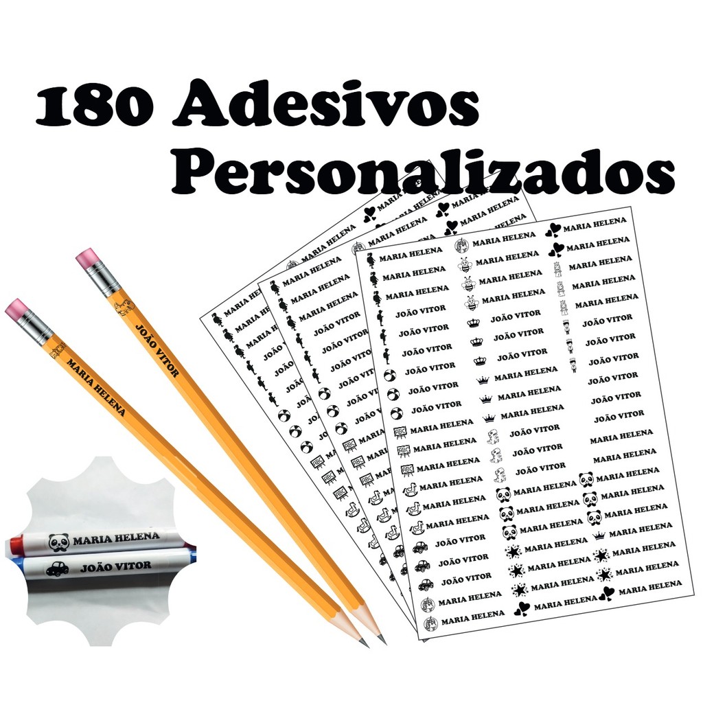 Etiquetas Escolares Vinil: Onde Comprar | BuscaProdutos