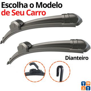 Palheta para Parabrisa Dianteira Kit Limpador de Para-brisa Par KA Fit Toro Palio Uno Gol HB20 em Oferta na Shopee