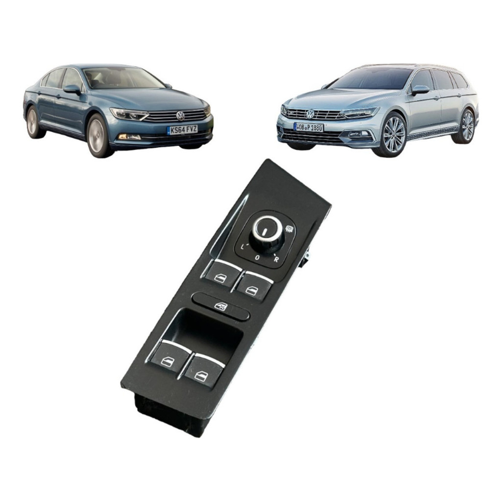 Botao Vidro Retrovisor Vw Passat 2012 2013 A 2015 3ab857857a
