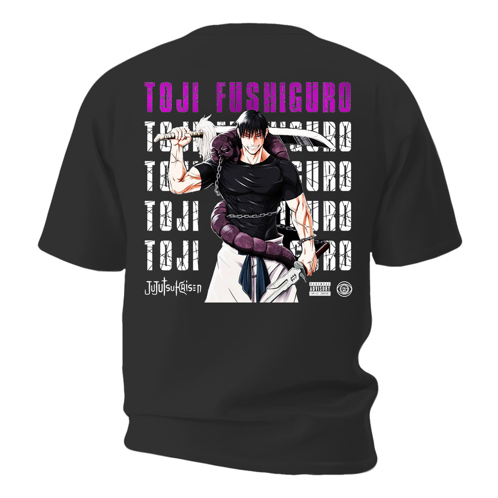 Camisa Anime Toji Fushiguro Jujutsu Kaisen Japonês Moda
