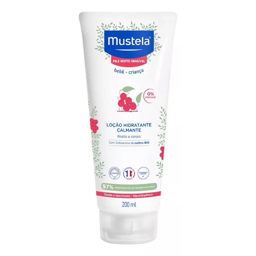 Loção Hidratante Calmante Mustela Bebê 200ml - Mustela