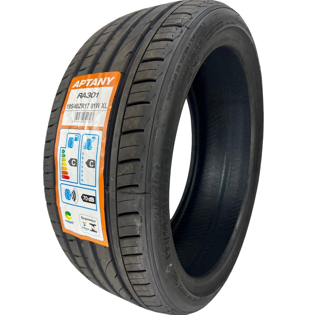 PNEU NOVO 195/40R17 APTANY 81W XL RA301 ARO 17 REBAIXADOS GOLF PALIO GOL UP POLO