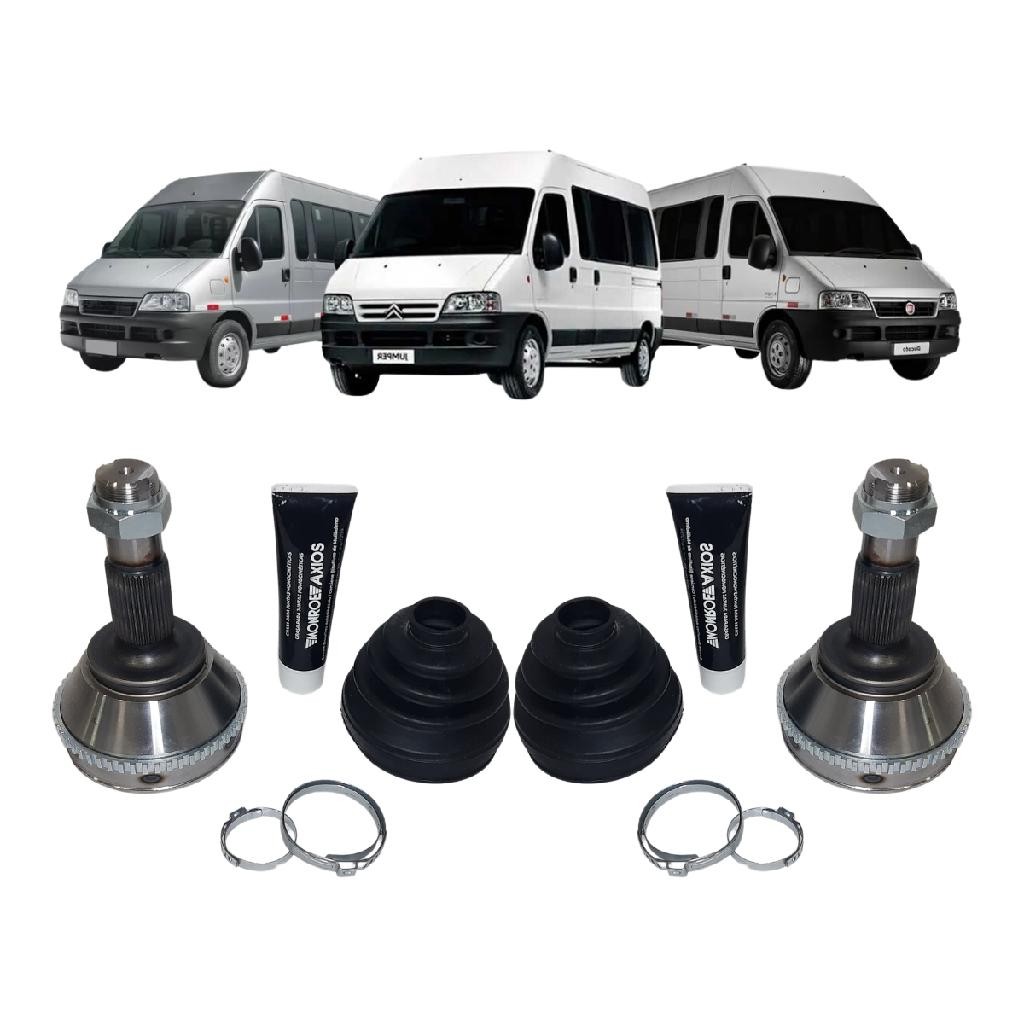 02 Junta Axios Homocinetica Fixa Dianteiro Aro 16 Jumper 1998 A 2008