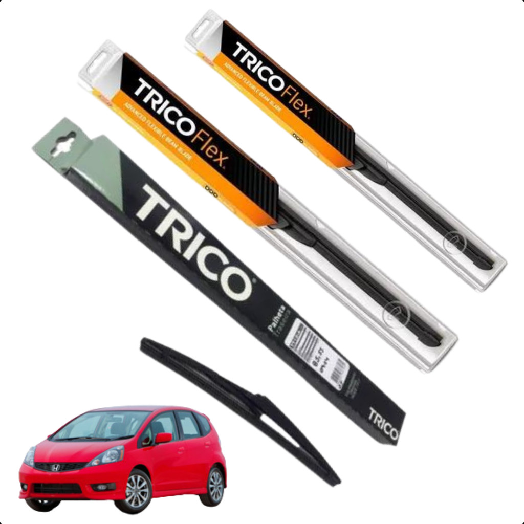 Jogo Kit Palhetas Limpador Fit 2008 até 2014 Originais Trico - Automobiles