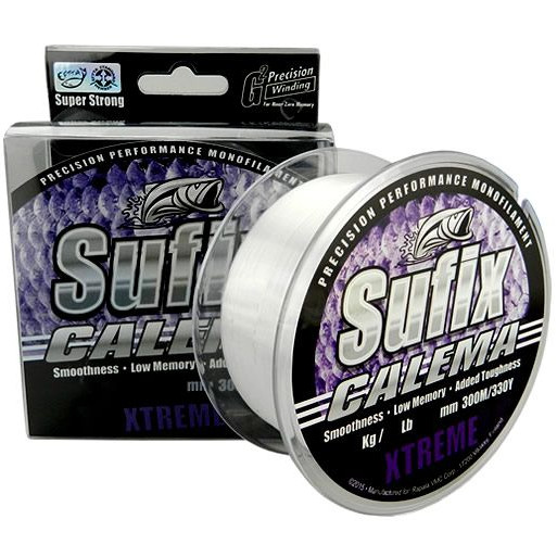 Linha Monofilamento Sufix Calema Xtreme 300m - Selecione a Bitola