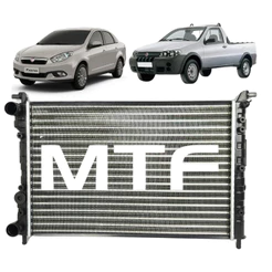 Radiador Mtf Fiat Palio Strada Siena 1.0 1.3 1.5 1.6 1996 1998 2002