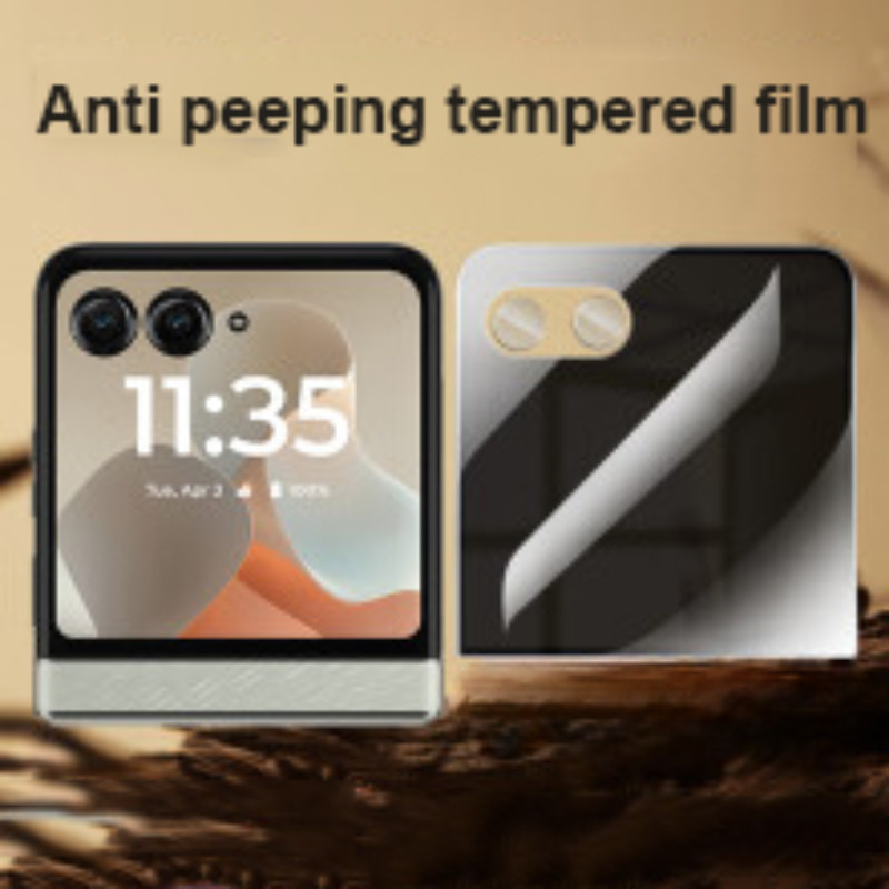 Vidro Temperado De Privacidade Para Motorola Razr 70 Plus Ultra 60 50 Anti Peepi