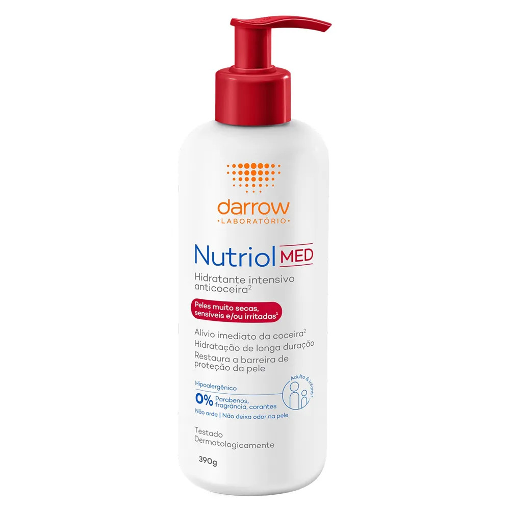 Darrow Nutriol Med Loção Hidratante Dermatológica 390g