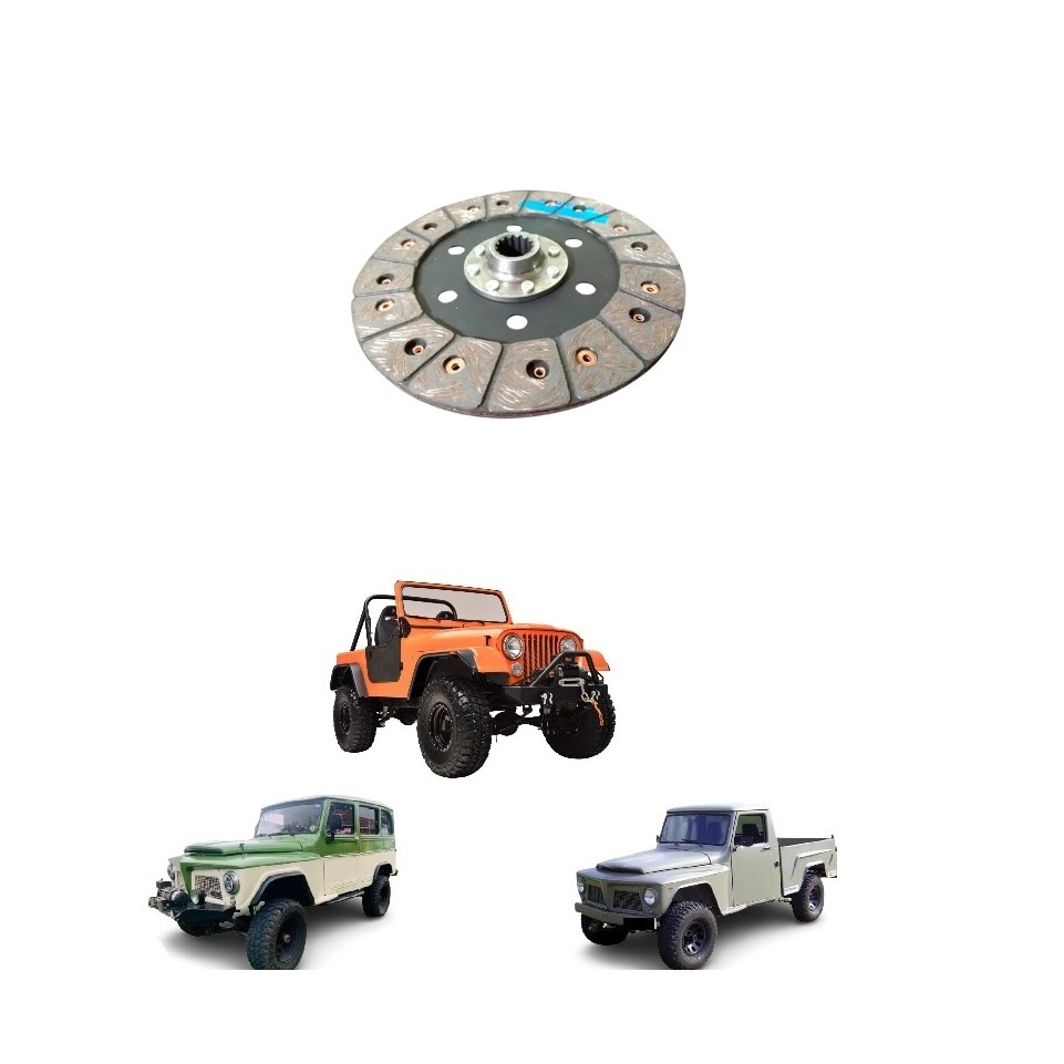 Disco Embreagem Jeep Ford Willys / Chevette