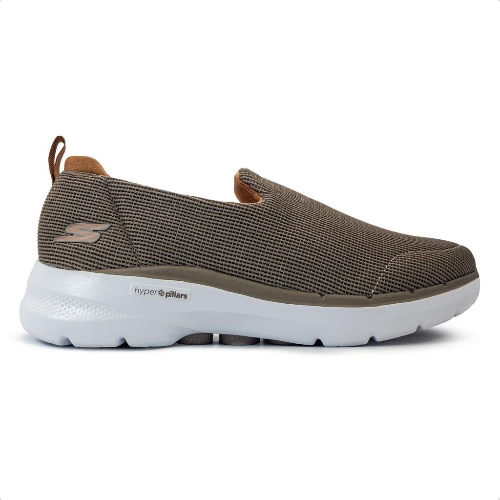 Tênis Skechers Masculino Slip On Go Walk 6 Treino