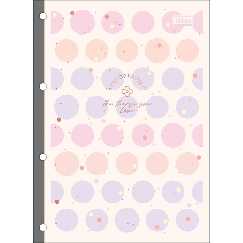 Refil Tiliflex Para Fichário Tamanho Universitário Soho 80 Folhas - Tilibra