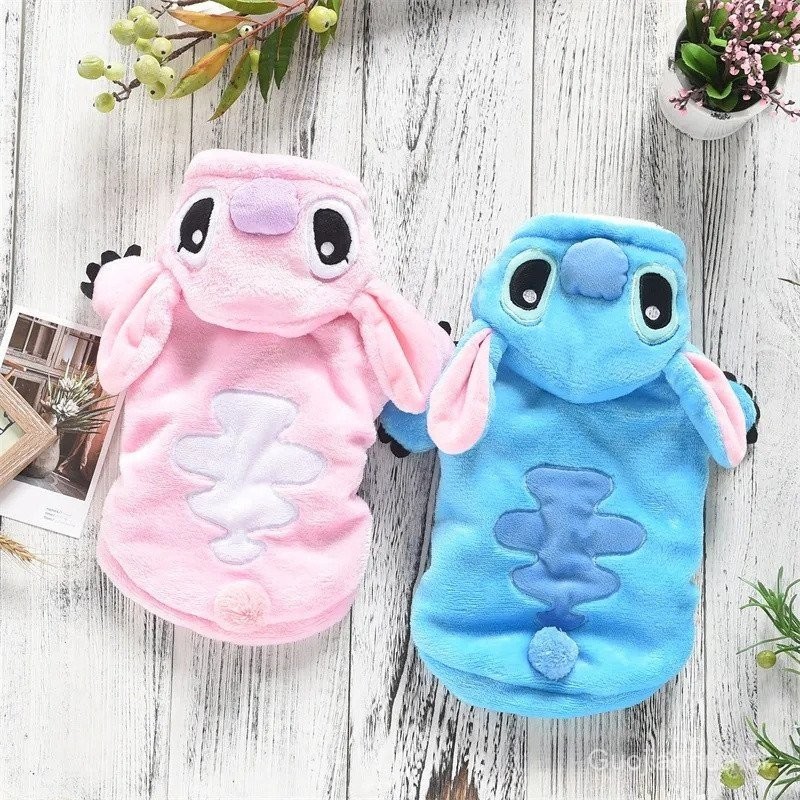 Roupas Para Cães Gato Pequeno Ponto Fofo De Outono Inverno Upset Warm Boy Girl Yorkshire A...