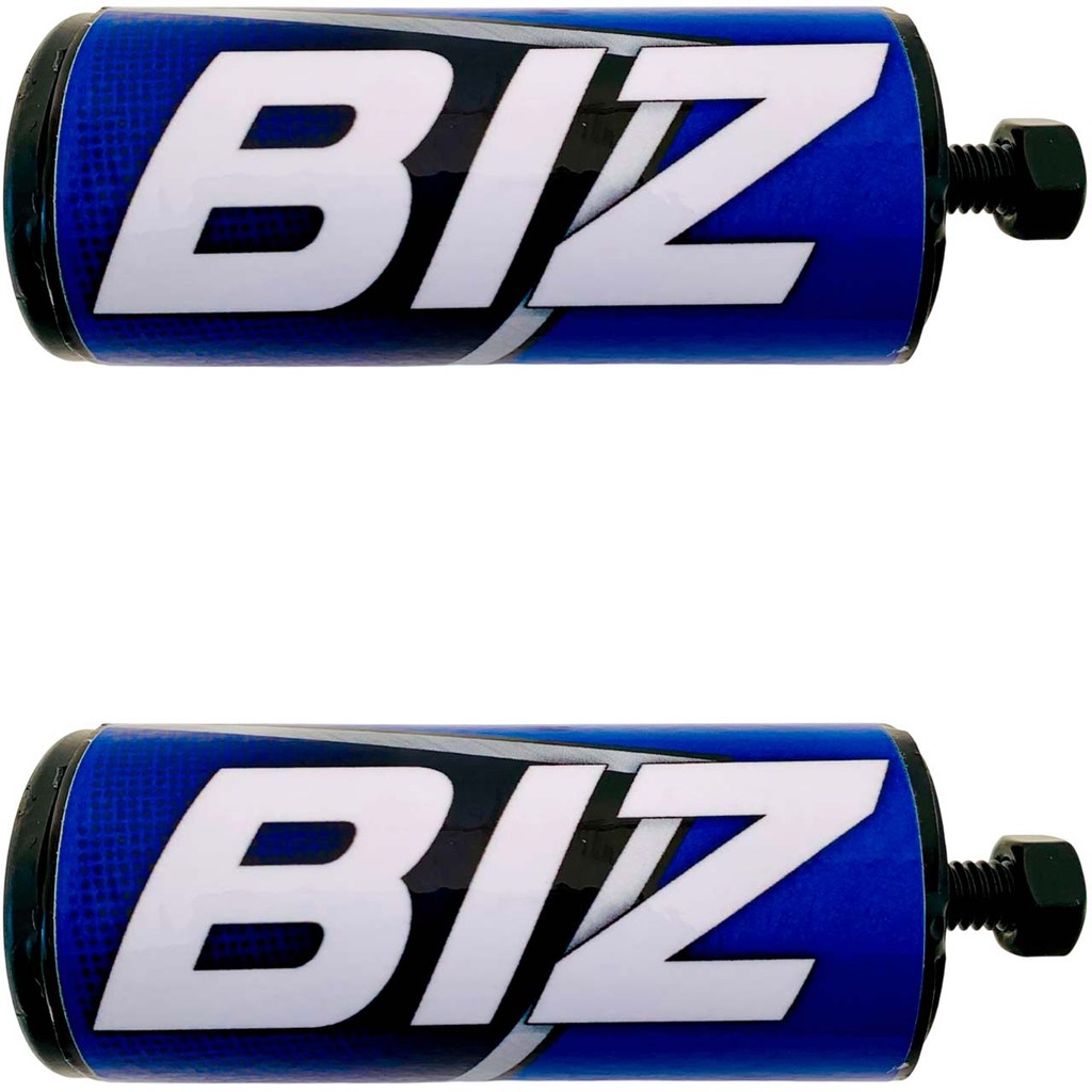 Biz Tubo Par Slider Protetor Carenagem Motor Tanque Azul Pedal Moto para Mata Cachorro