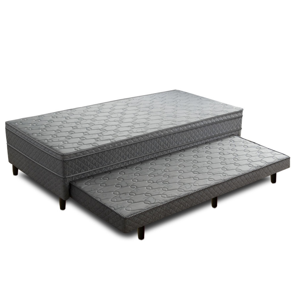 Conjugado Solteiro com Cama Auxiliar Madri Plus Umaflex em Oferta na Shopee