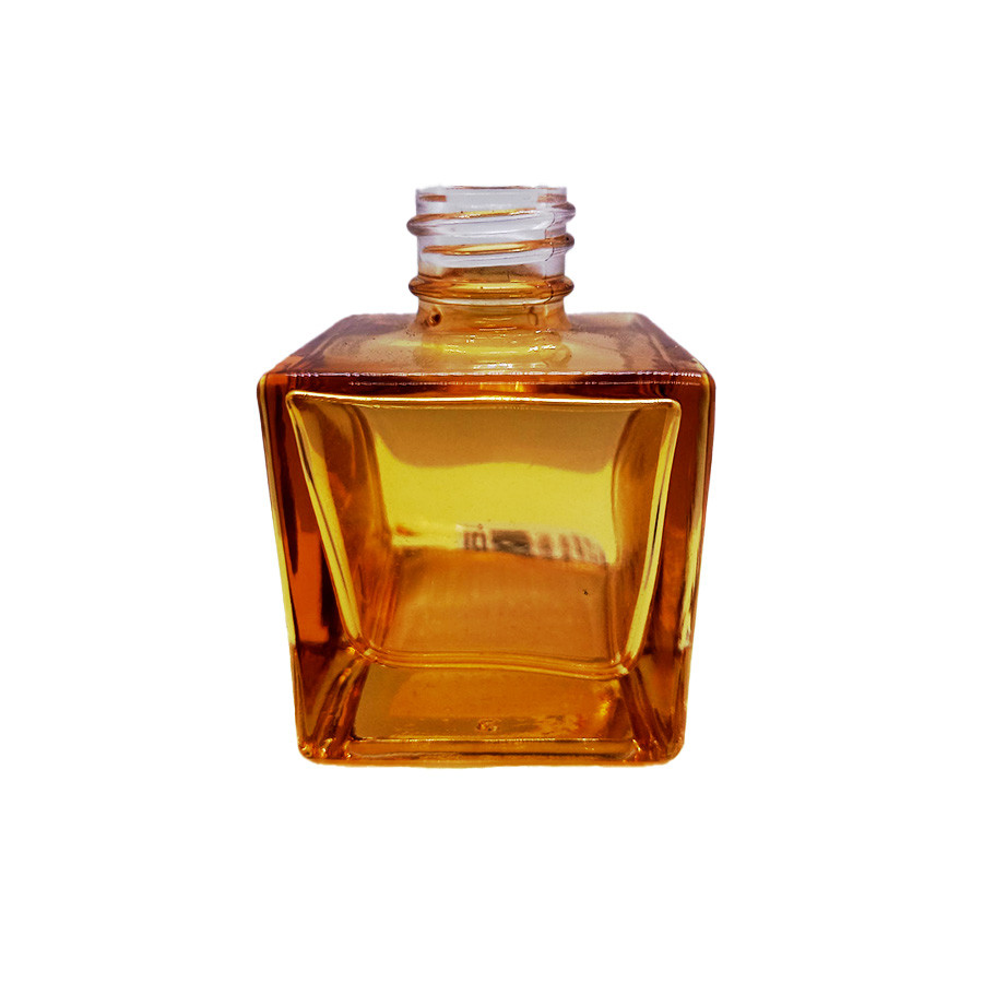 Frasco para Perfumaria de Vidro Quadrado - Liverpool Mel - 30ml - 1 unidade - Rizzo