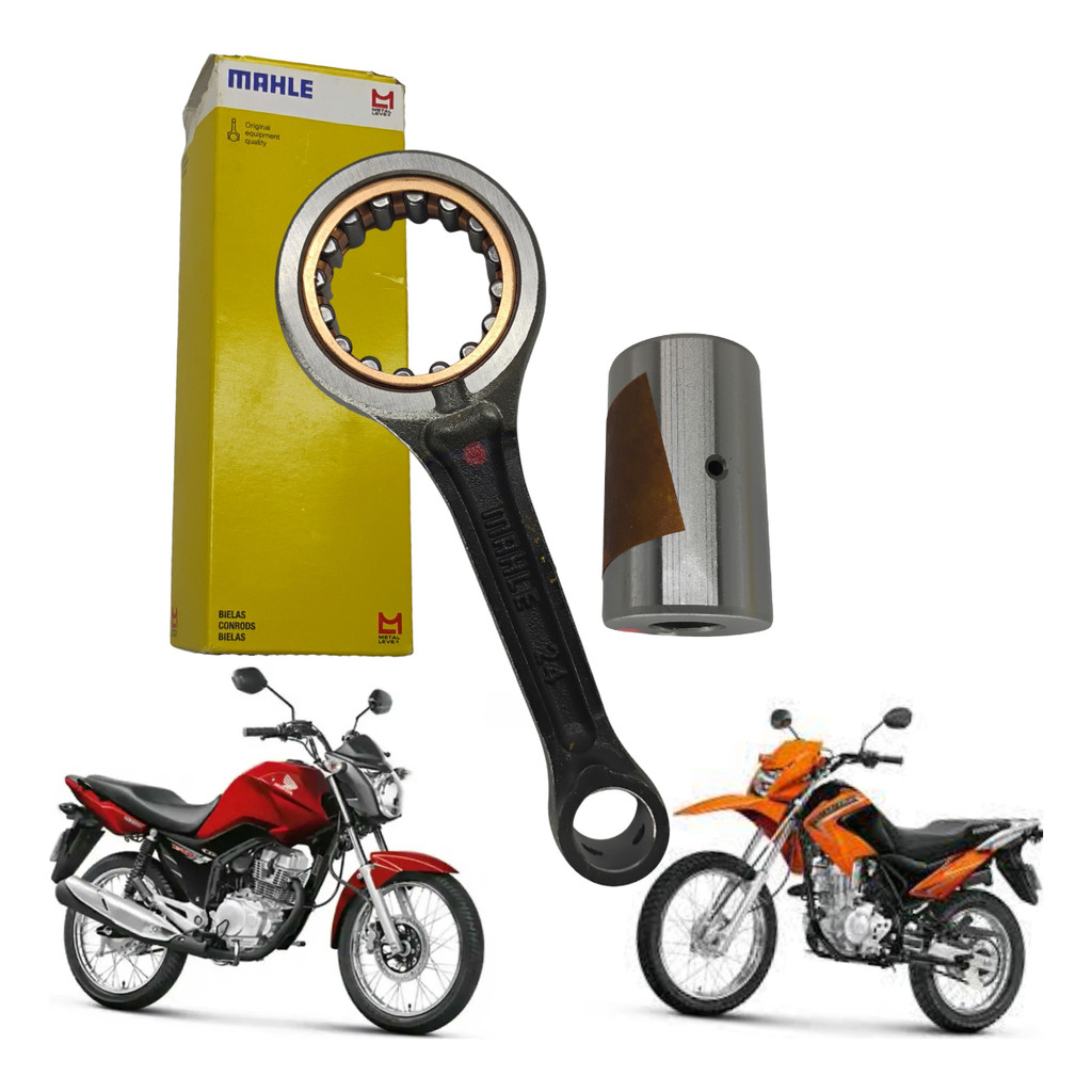 Biela Cg Fan Titan 125 2010 A 2022 Original Metal Leve em Oferta na Shopee