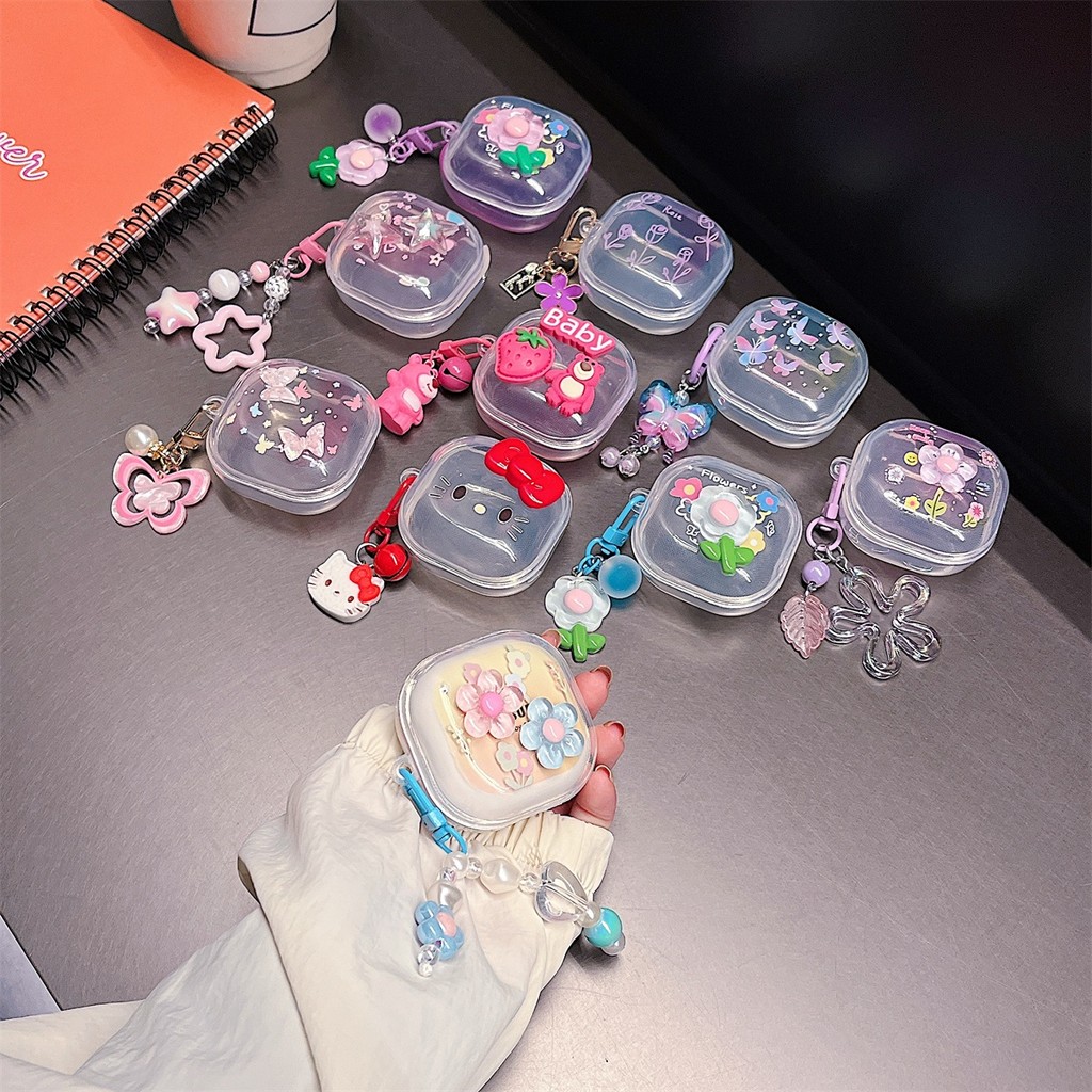 Capa Colorida DIY Para Samsung Galaxy BUDS-2-LIVE-PRO-FE Protetora Apenas De Pro
