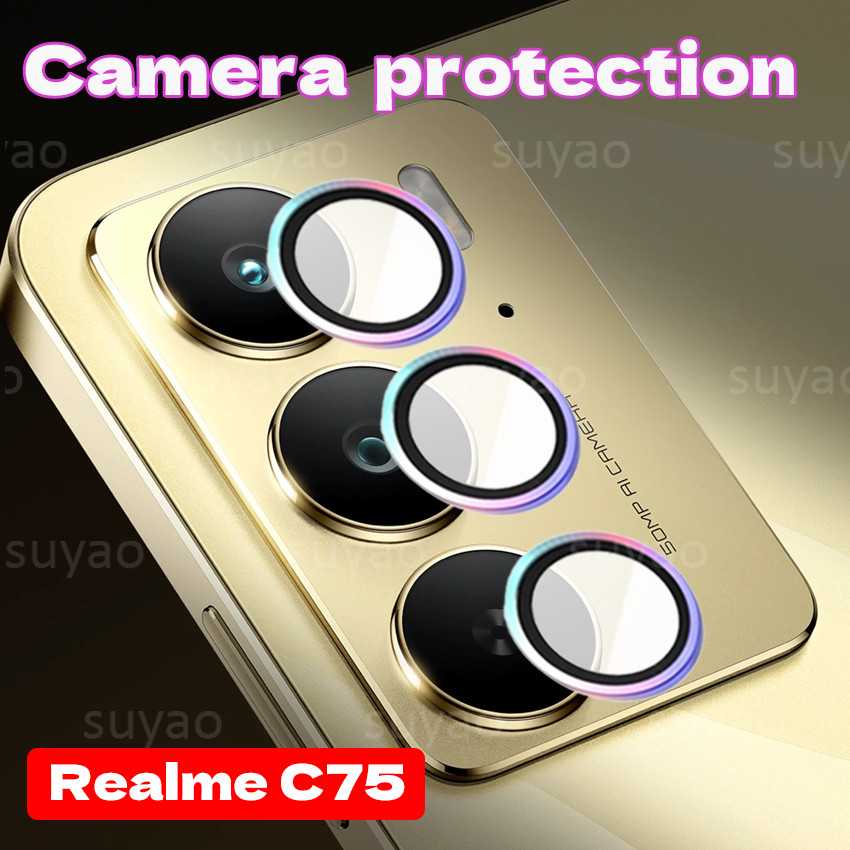 Para Realme C71 C75X 14 14T 14X 2024 C65 C63 C61 C55 C53 C51 Eagle Eye Filme De Lente De Câmera HD Transparente RealmeC7