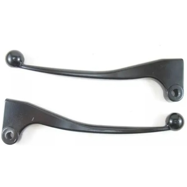 Jogo kit par de Manete de freio + manete embreagem Titan Fan 125/150/160 p/ freio a lona (tambor)