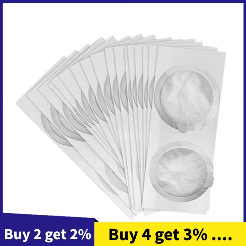 100 Peças 62MM Cápsulas De Café Descartáveis Selos Folhas Creme Espuma Filtro Adesivo Para Nespresso Vertuo