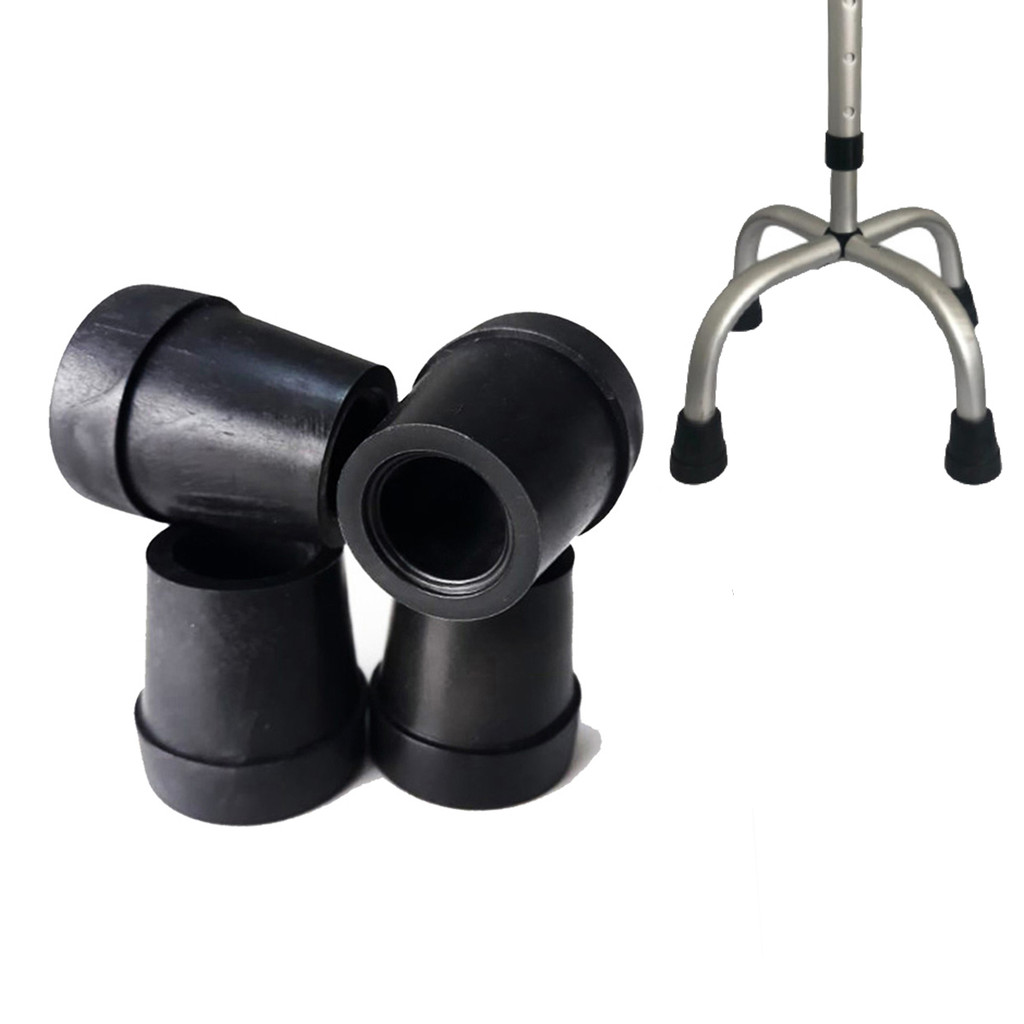 Ponteira De Borracha Para Muleta e bengala 3/4" pequena 4un em Oferta na Shopee