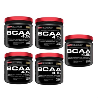 Kit 5x BCAA 4.5 Powder 250g - Bodybuilders em Oferta na Shopee