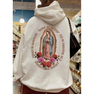 Moletom Nª Senhora de Guadalupe Bege em Oferta na Shopee