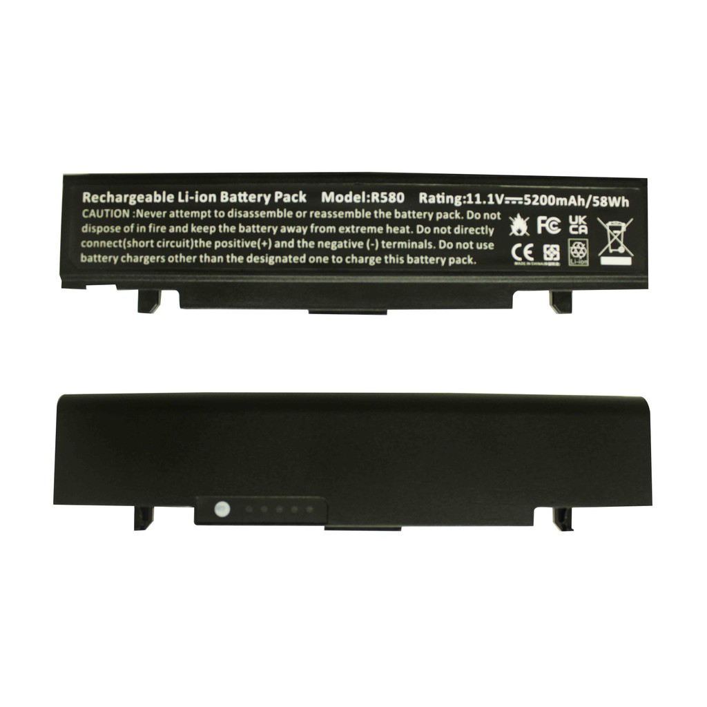 BATERIA SAMSUNG (PRETA) RV410/RV411/RV415/RV430/R440/R480/NP300/NP270/R428 11.1V / 5.200MA / 58WH