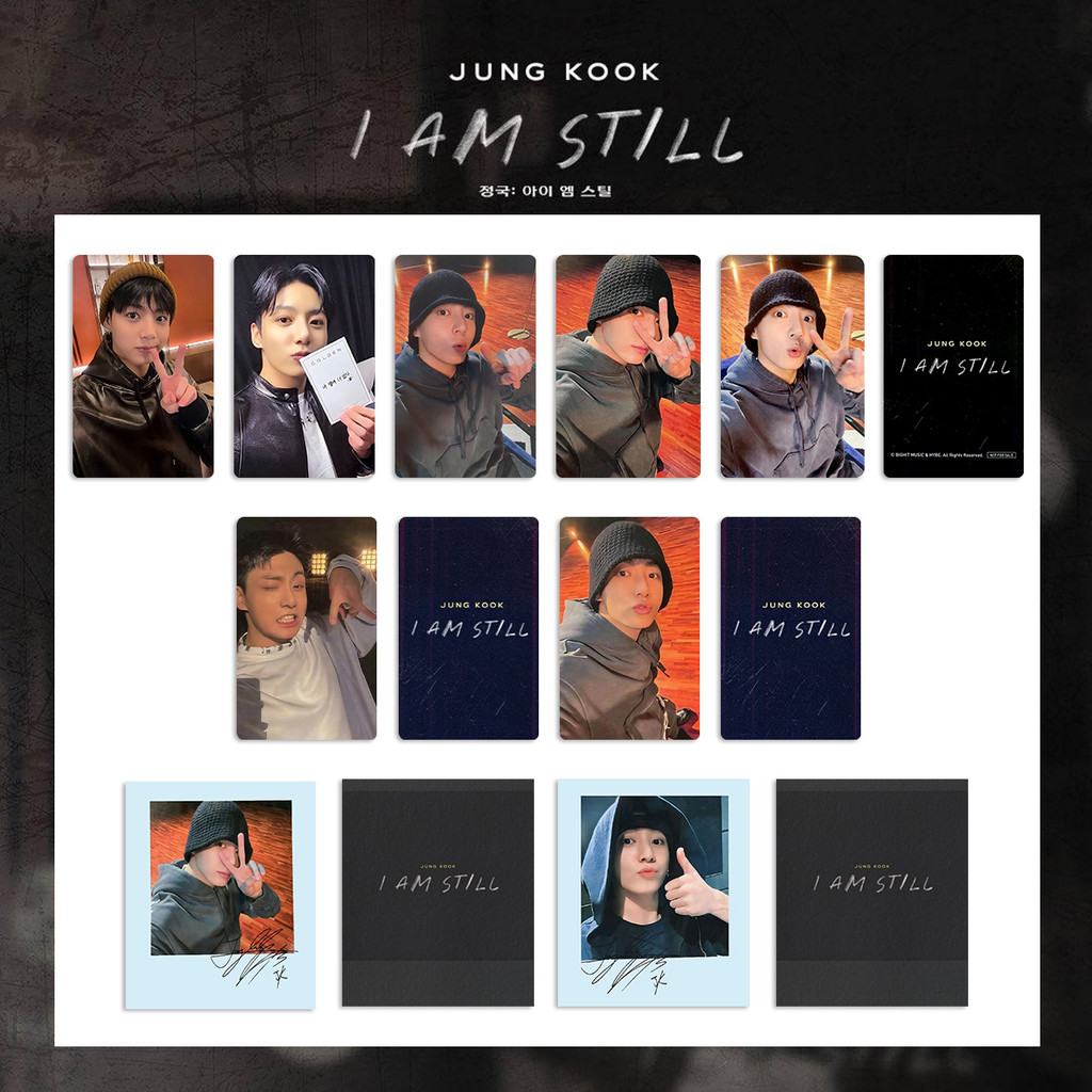 Kpop Idol Jung Kook Ainda Sou Cartões Fotográficos Documentário Do Filme