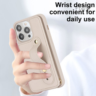 Capa Traseira Luxuosa De Couro PU Com Cartão Solfs Long Stran Case Para iPhone 16 15 14 Plus 13 12 11 Pro Max em Oferta na Shopee