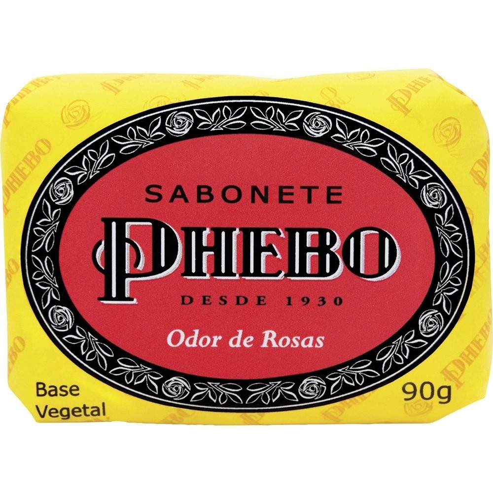 Sabonete Phebo Odor de Rosas 90g Embalagem com 12 Unidades em Oferta na Shopee