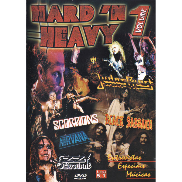 DVD Hard 'N Heavy Volume 1 (Judas Priest,Exodus ,David Bowie