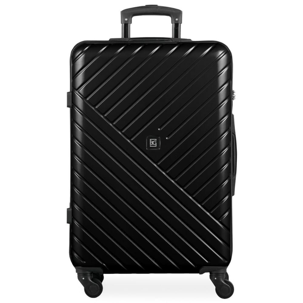 Mala Média 23 Kg ABS 4 Rodas 26" Detroit Preta