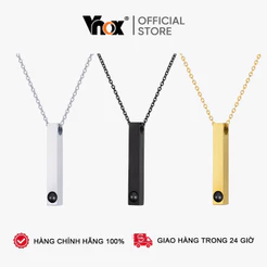 Vnox Personalizado Foto Barra De Projeção Colar Imagem Pingente Colares Com Jóias Presente