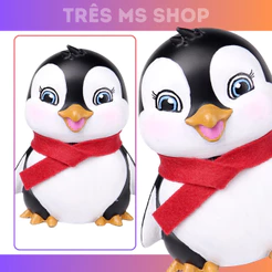 Brinquedos Coleção Amiguinhos da Natureza Pinguim Fofo Top