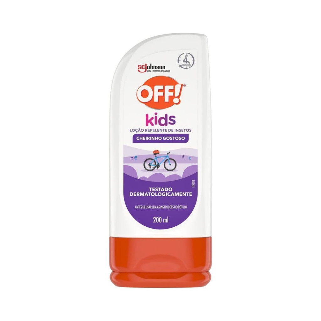 REPELENTE OFF KIDS LOCAO HIDRATANTE 200 ML