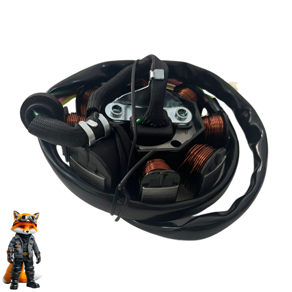 ESTATOR COMPLETO HONDA POP 100 07-15 C/ BOBINA DE PULSO