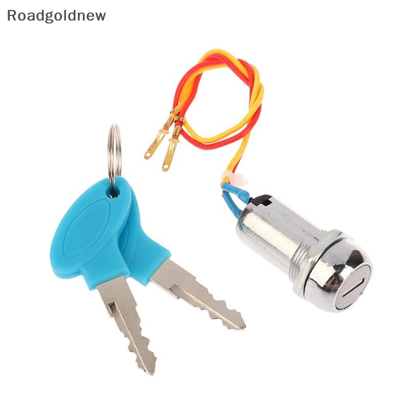RGN Nova Chegada 1 Conjunto 2 Fio Chave Bloqueio De Ignição Da Motocicleta Go Kart Scooter Interruptores Bicicleta Para