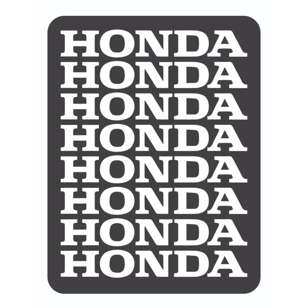 8 Adesivos Roda Moto Honda Preto Ou Branco 20x3cm em Oferta na Shopee