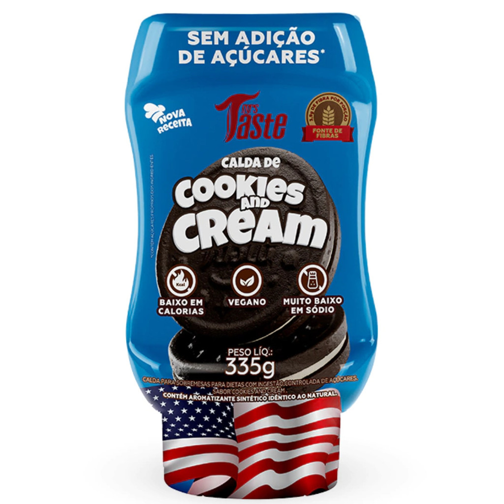 Calda de Cookies and Cream 335g Mrs Taste