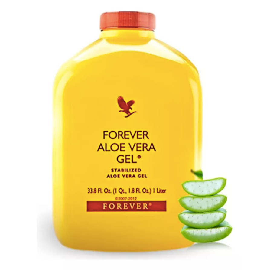 Aloe Vera Babosa - Forever Suco Puro Aloe Vera Gel % Concentrado Suco de Barbosa 1L Original