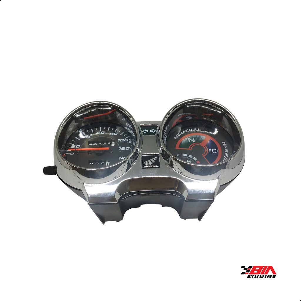 Painel Led Cromado CG 150 Titan Ks Es Esd Fan 2004 2005 2006 2007 2008 2009 2010 2011 2012 2013 — imagem 2 de 2