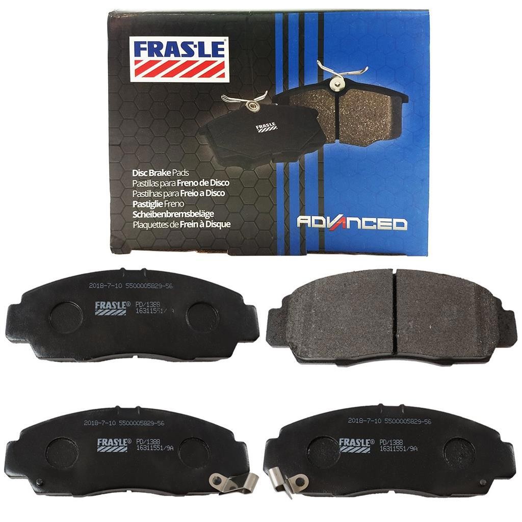 Pastilha Freio Dianteira Para Civic G9 Accord Frasle PD1388