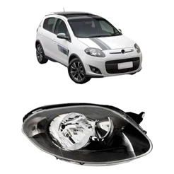 Farol Mascara Negra Palio 2012 A 2017