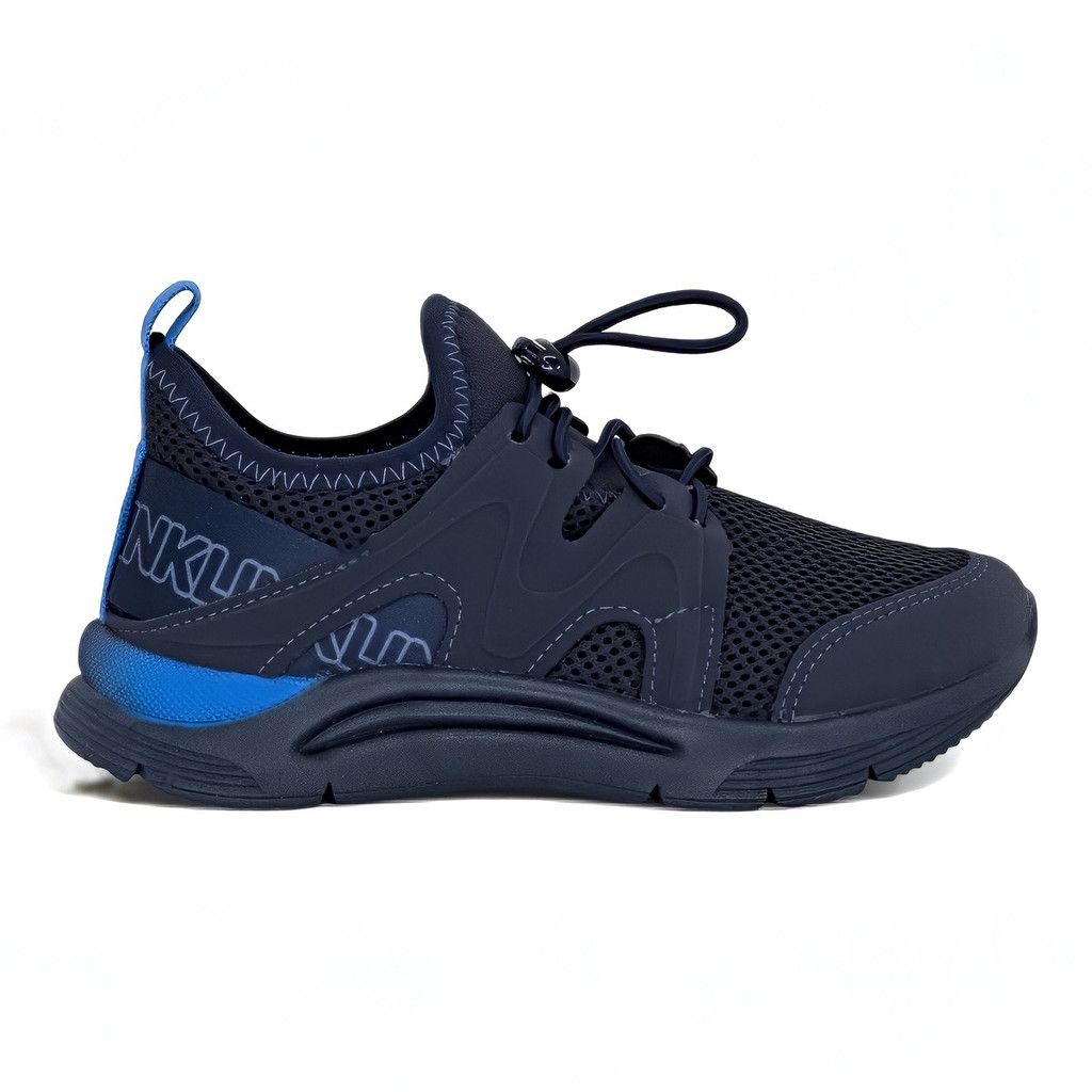 Tenis Klin Infantil Masculino Menino New Sport Elastico Leve Original