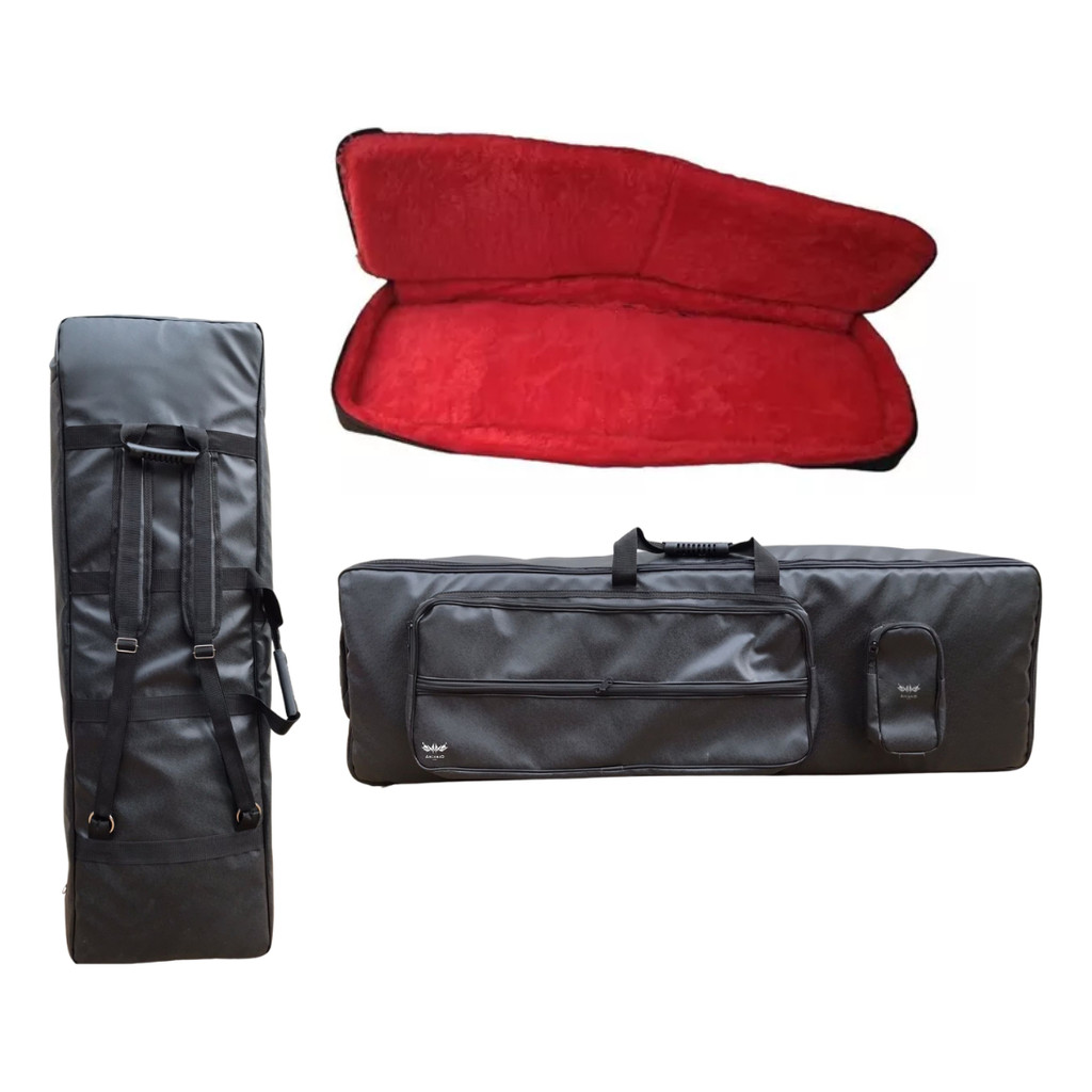 Capa Case Korg Krome 61 Workstation Couro Impermeável 105x33