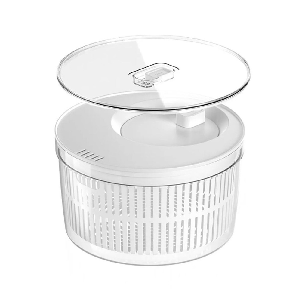 Secador de Salada 5,5 L Organizador de Giratório Manual Folhas Verdura Centrífuga Alface Alimento Legumes em Oferta na Shopee